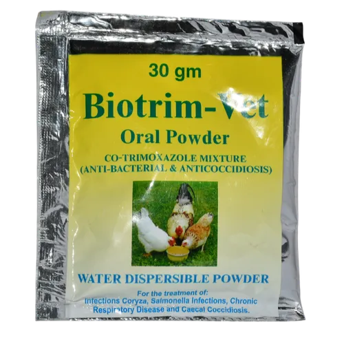 POULTRY ANTIBIOTIC BIOTRIM VET 30GMS SULPHUR