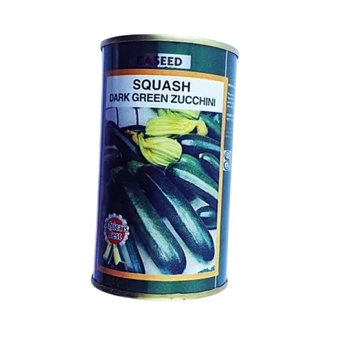 SQUASH DARK GREEN ZUCCHINI  50GMS EA