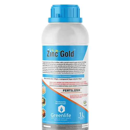 ZINC  GOLD 500MLS GREENLIFE