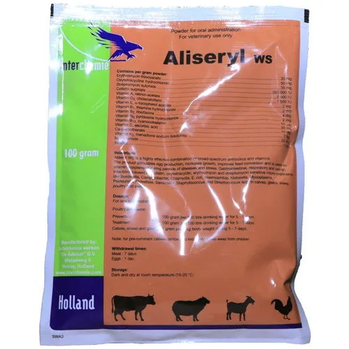 POULTRY ANTIBIOTIC ALISERYL 100GMS (OXYTETRACYCLINE)